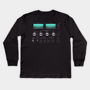 audio gear Kids Long Sleeve T-Shirt